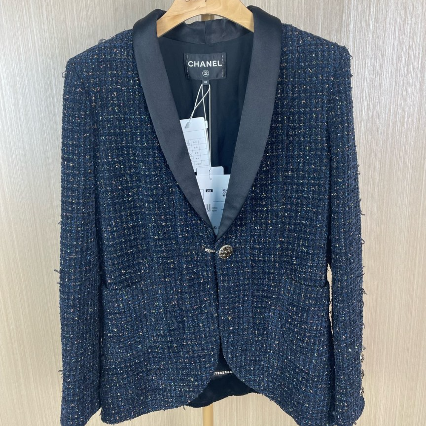 99新 Chanel/香奈儿 埃及系列手工坊软呢外套 36 17315731