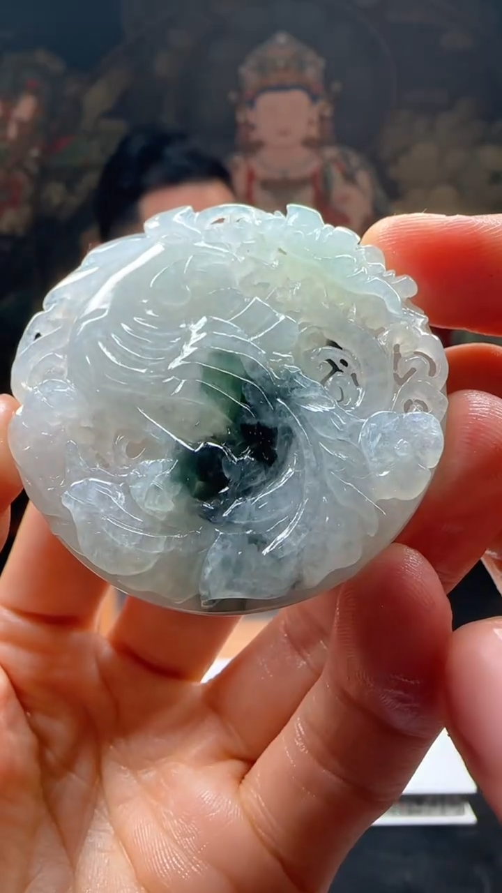 【闪购商品】定制翡翠未镶嵌L-@@QJXC11529