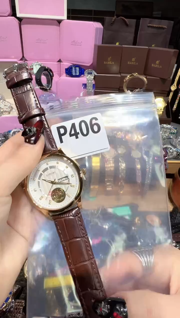 石英机芯不锈钢不锈钢直播定闪专用