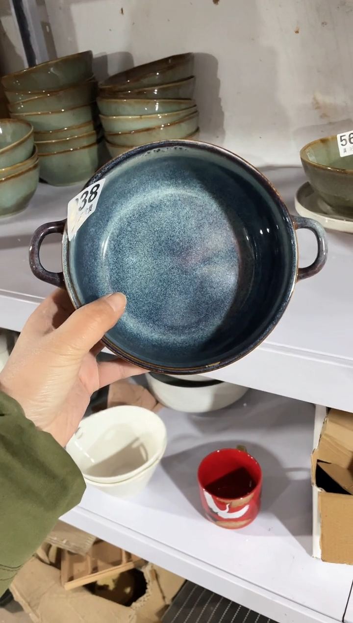 【闪购商品】碗微瑕（1件套）238双耳碗