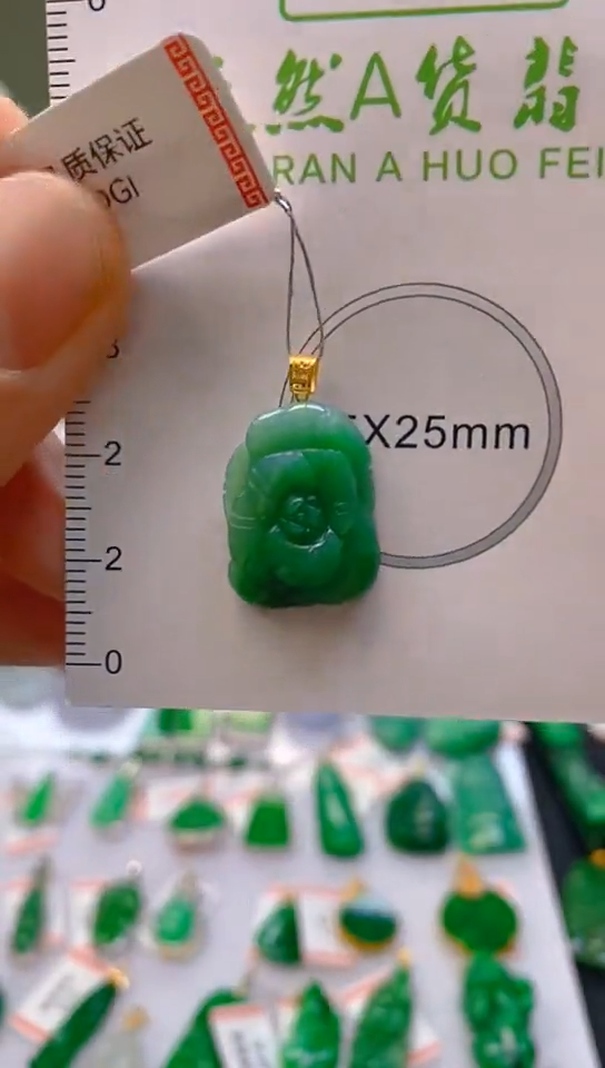 【闪购商品】翡翠颈饰18K金镶嵌新号开播，全场乱卖
