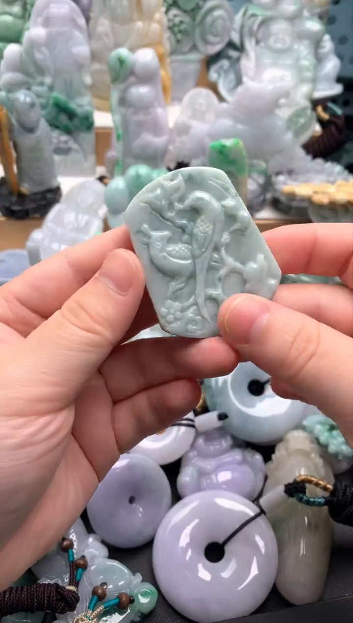 吊坠(不含链)未镶嵌翡翠1