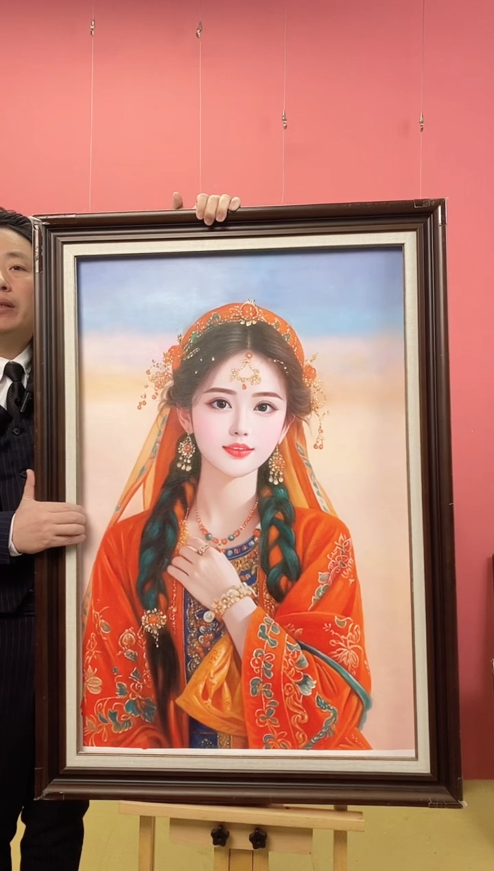 【闪购商品】油画尺寸60*90画芯（不含框）