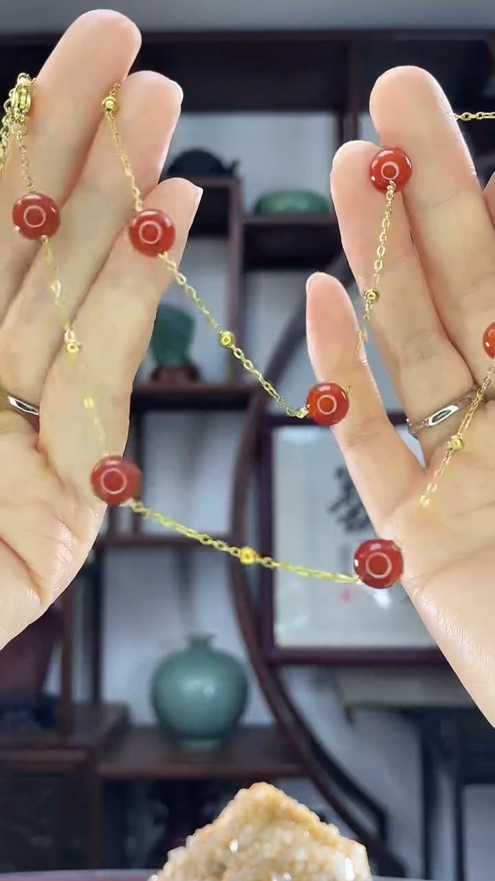 吊坠(赠链)未镶嵌南红玛瑙D30南红