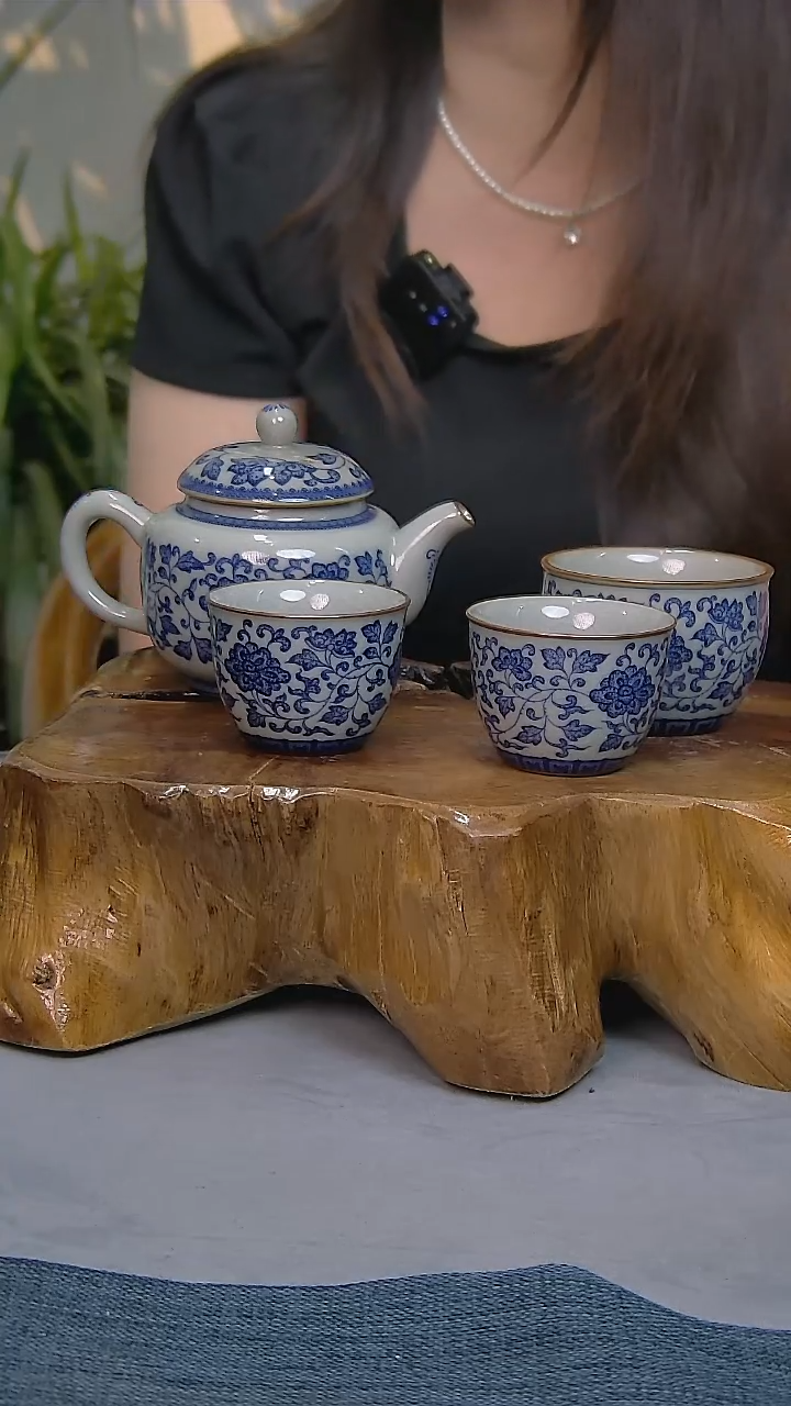 简装家用款4件套 陶瓷家用茶具系列