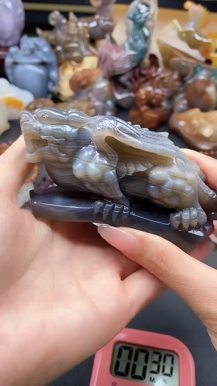 【闪购商品】玛瑙/玉髓颈饰未镶嵌dd
