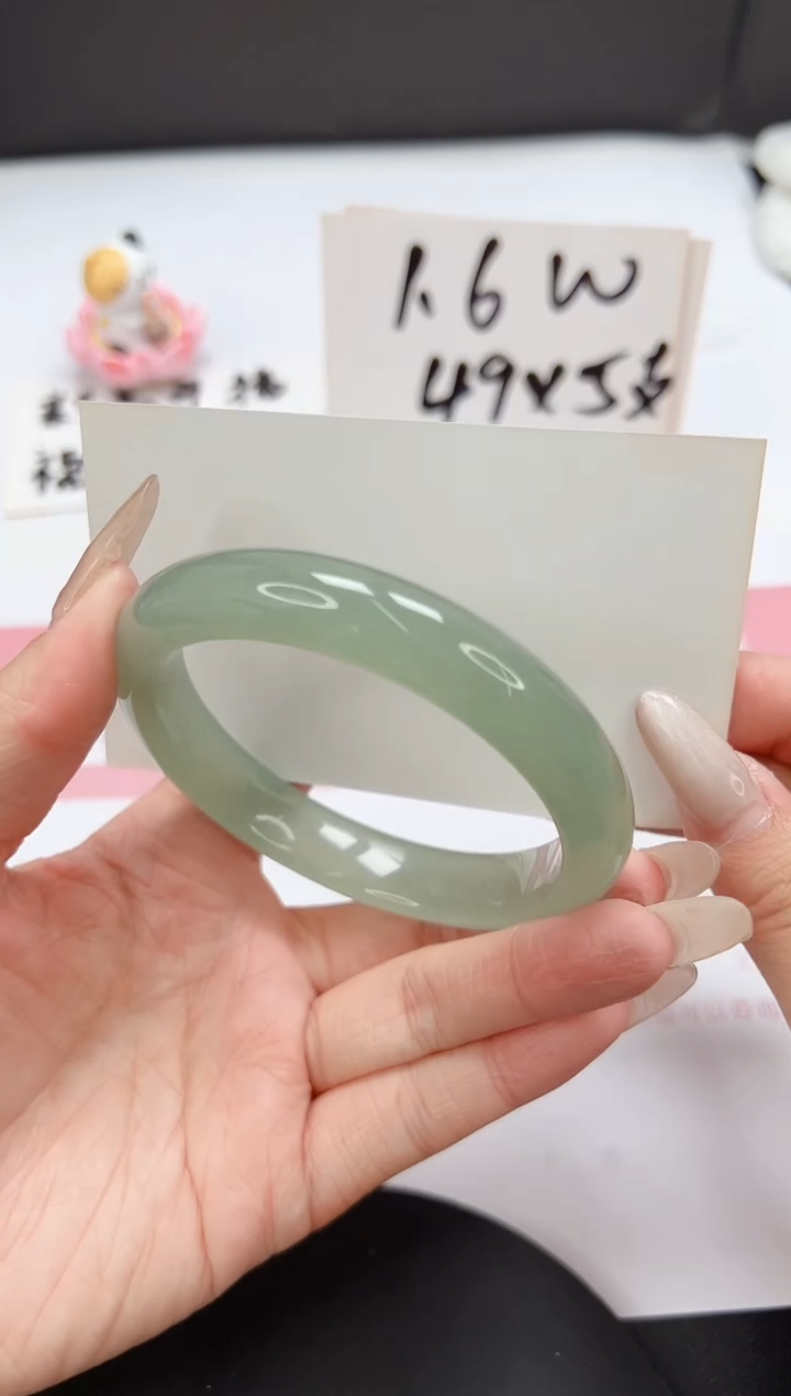 【闪购商品】石英质玉手镯未镶嵌A229-59.7