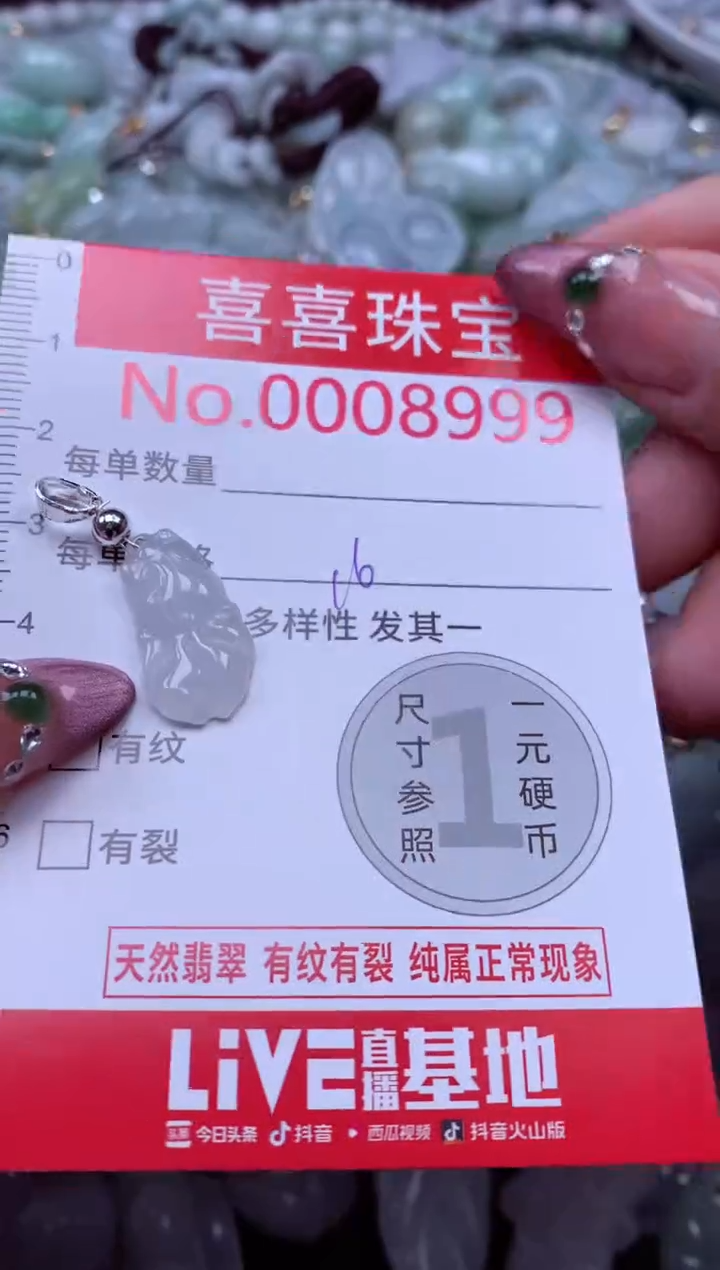 颈饰未镶嵌翡翠8999