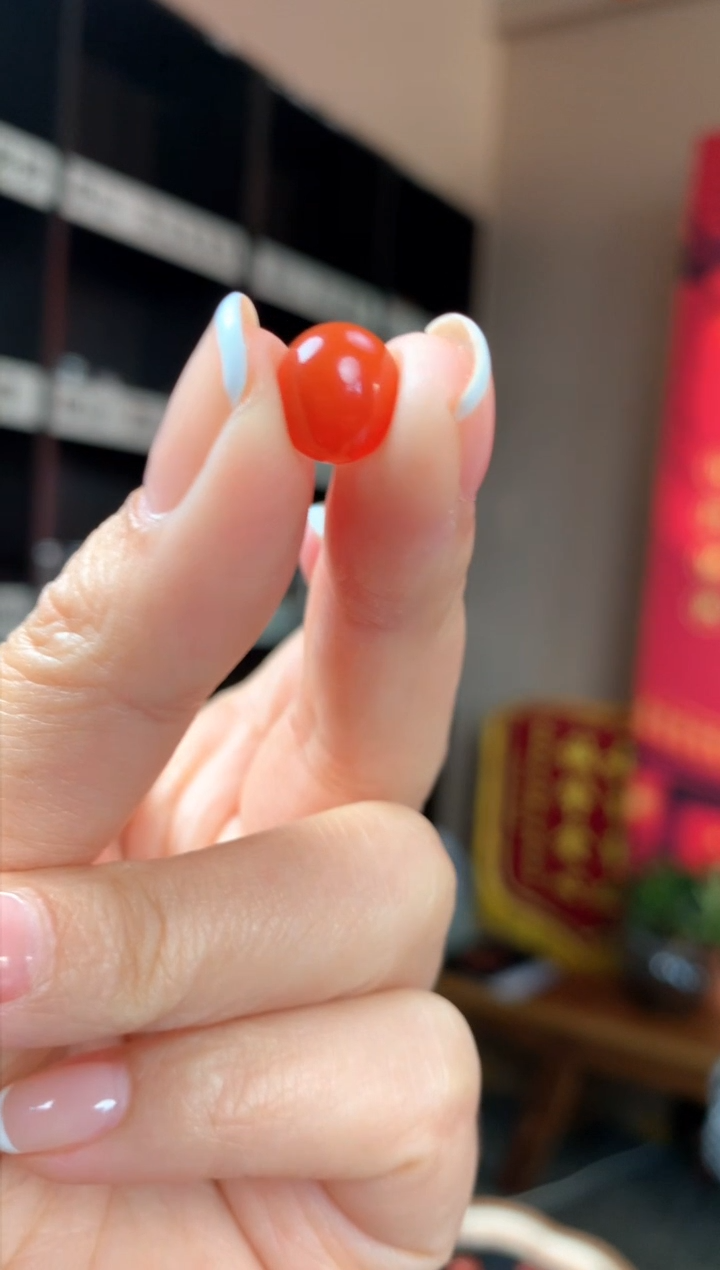 【闪购商品】南红玛瑙蛋面未镶嵌原矿南红蛋面卡10*4.8