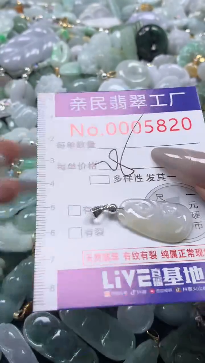 颈饰未镶嵌翡翠5820
