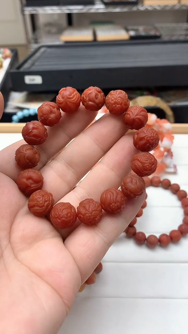 【闪购商品】玛瑙/玉髓手链未镶嵌手链39