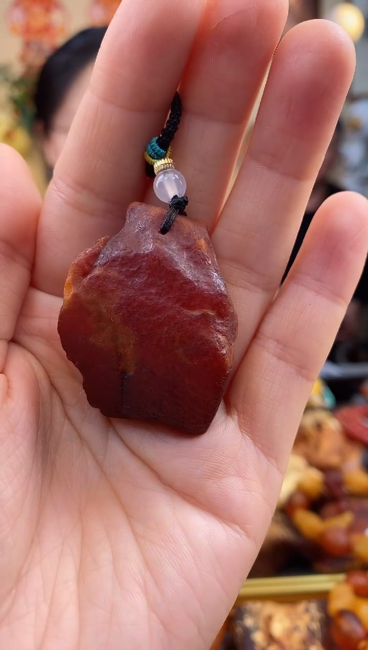 【闪购商品】琥珀颈饰未镶嵌吊坠