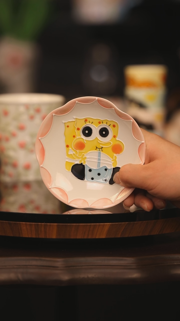 【闪购商品】摆件景德镇釉下彩绘设计师款陶瓷