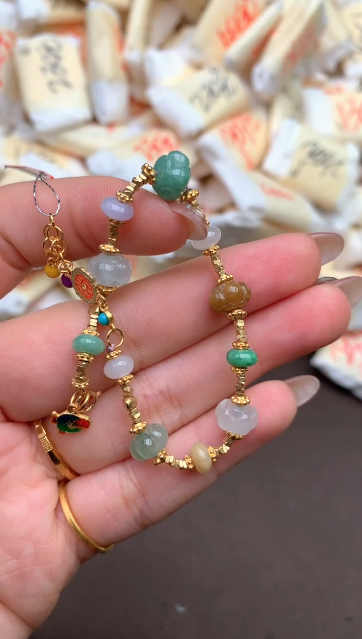 【闪购商品】翡翠手链未镶嵌 — 7