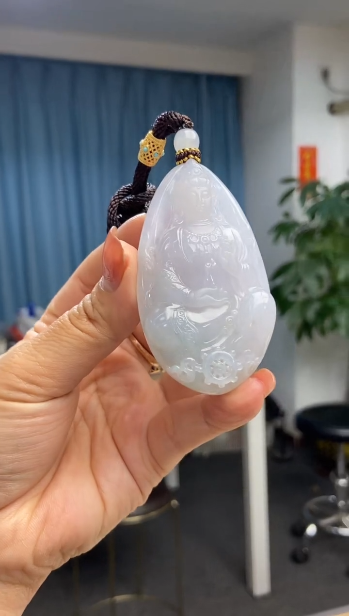 【闪购商品】翡翠颈饰未镶嵌缅甸天然翡翠