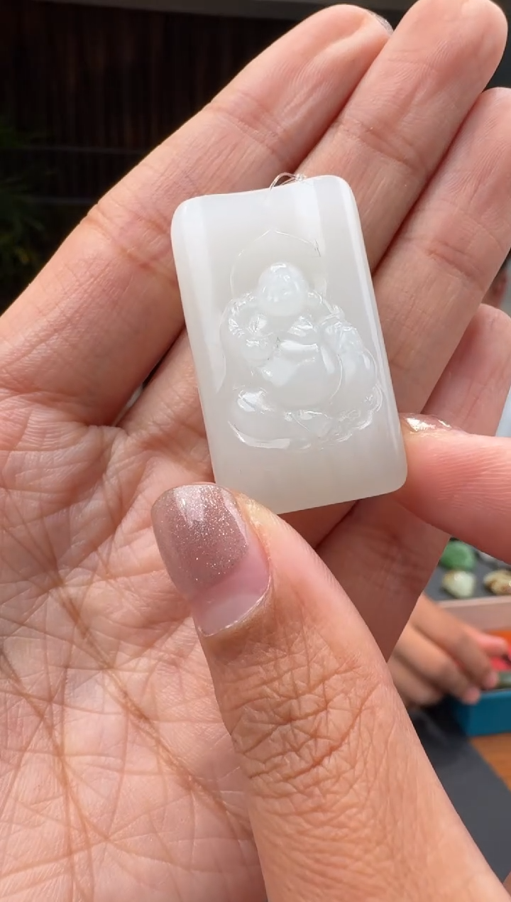 【闪购商品】和田玉111未镶嵌2.10小朱多样性发货