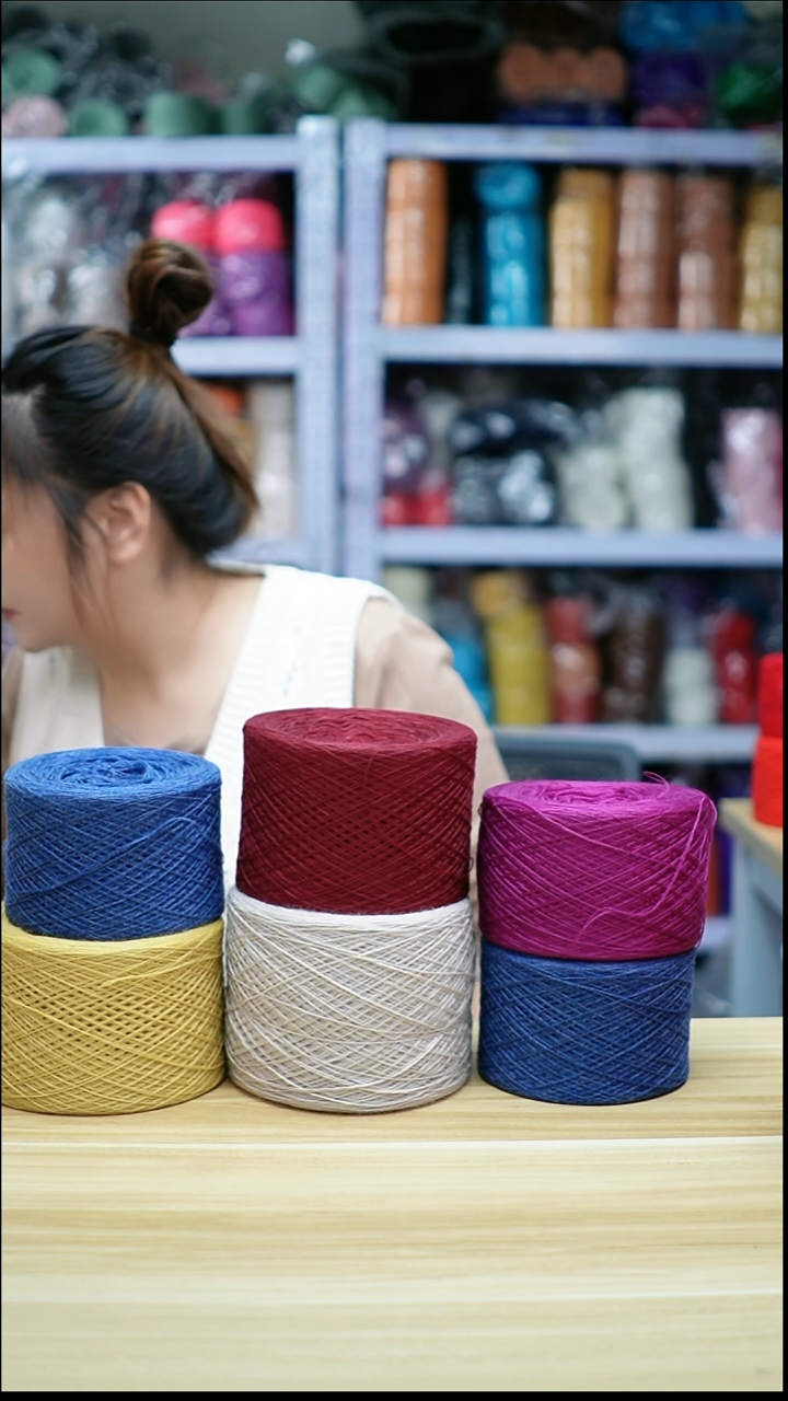 羊毛欢姐手编线A394