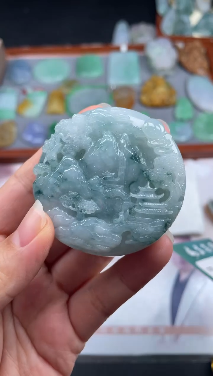 【闪购商品】定制翡翠未镶嵌01-13HDJT0129233