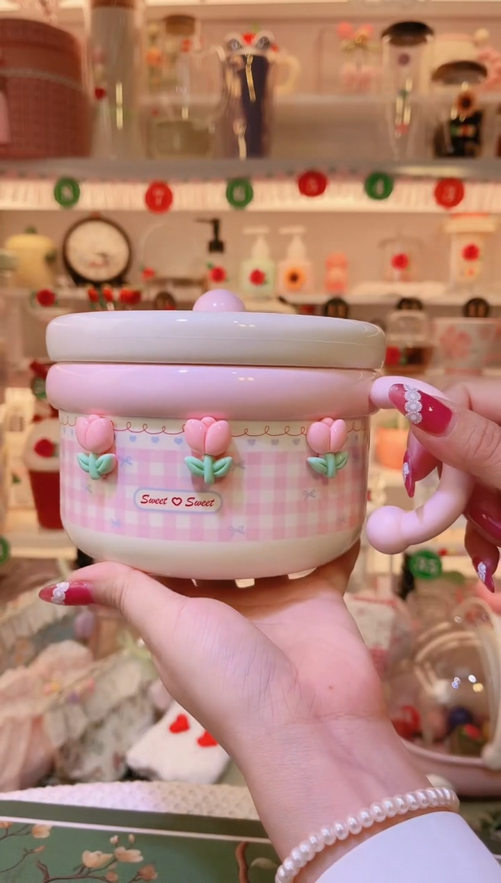 饭盒粉色——手工制作品质好！