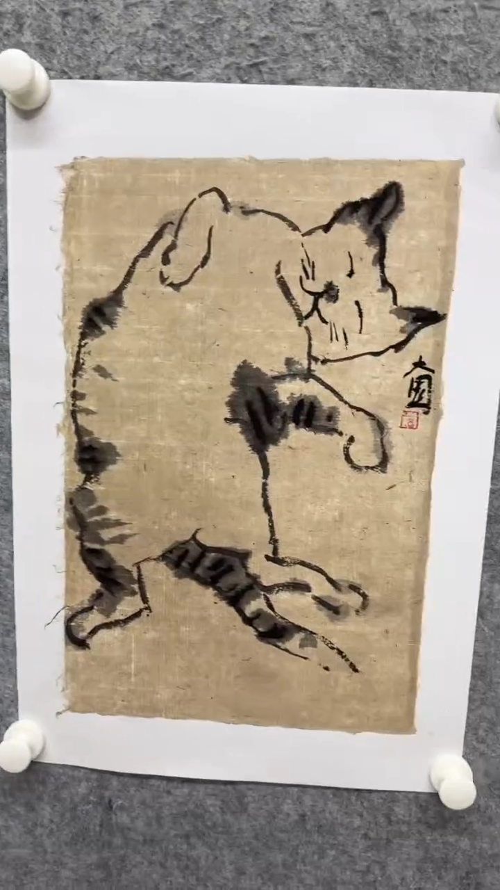 国画写意画花鸟画手绘