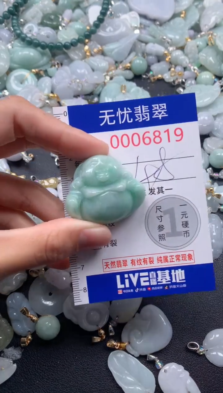 颈饰未镶嵌翡翠6819