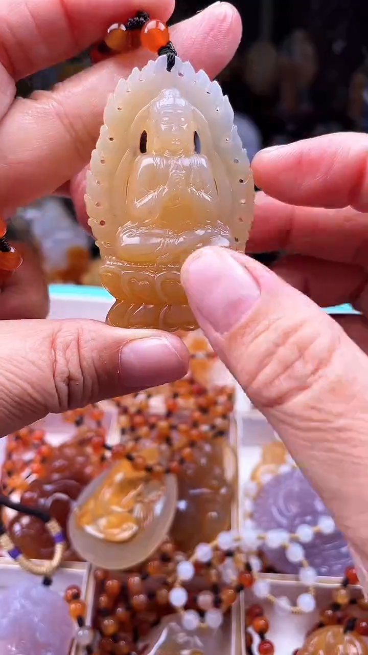 【闪购商品】玛瑙/玉髓颈饰未镶嵌AA