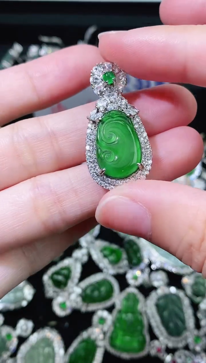 【闪购商品】翡翠颈饰未镶嵌精美翡翠-多样性只发一件Y149