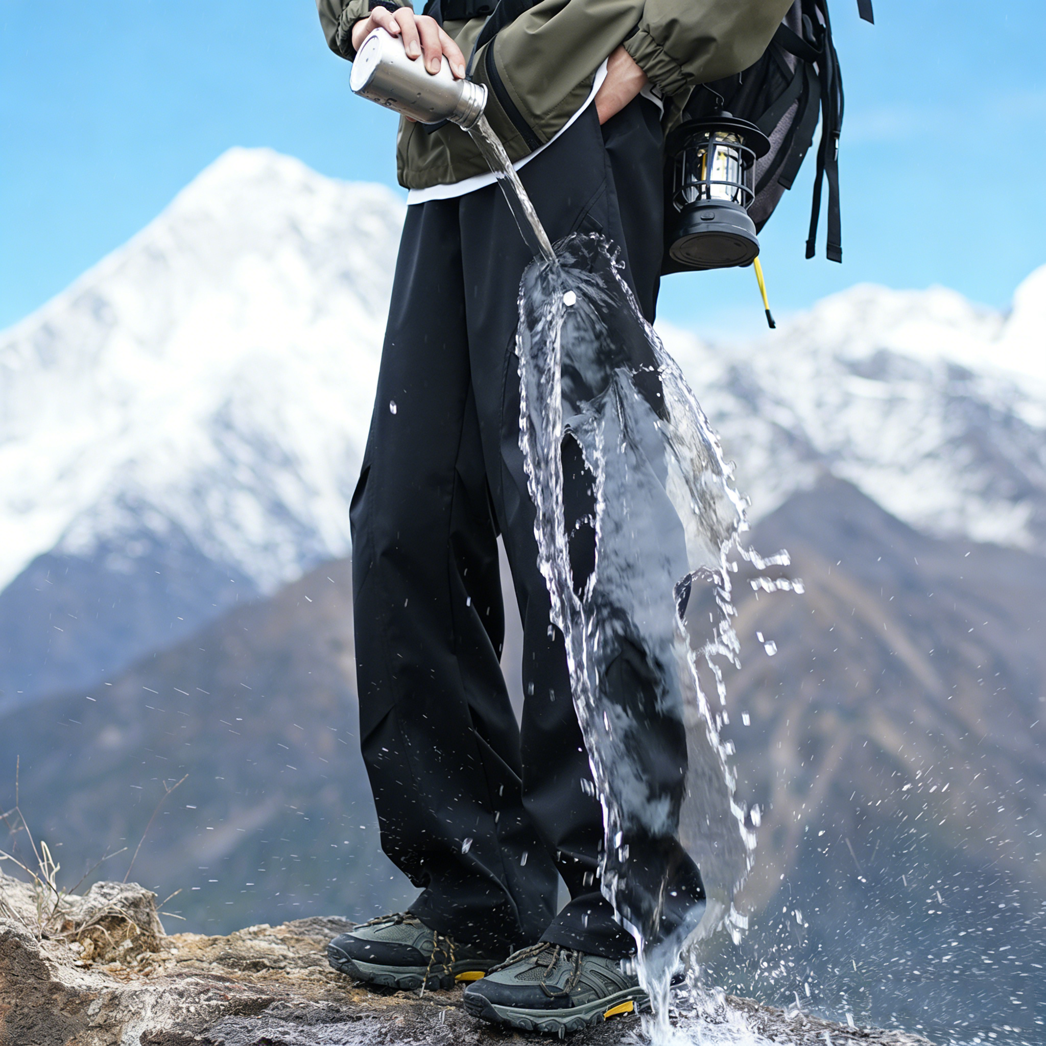 东北哈尔滨雪乡冲锋裤保暖加绒加厚男女防风防水防寒滑雪冬季雪山