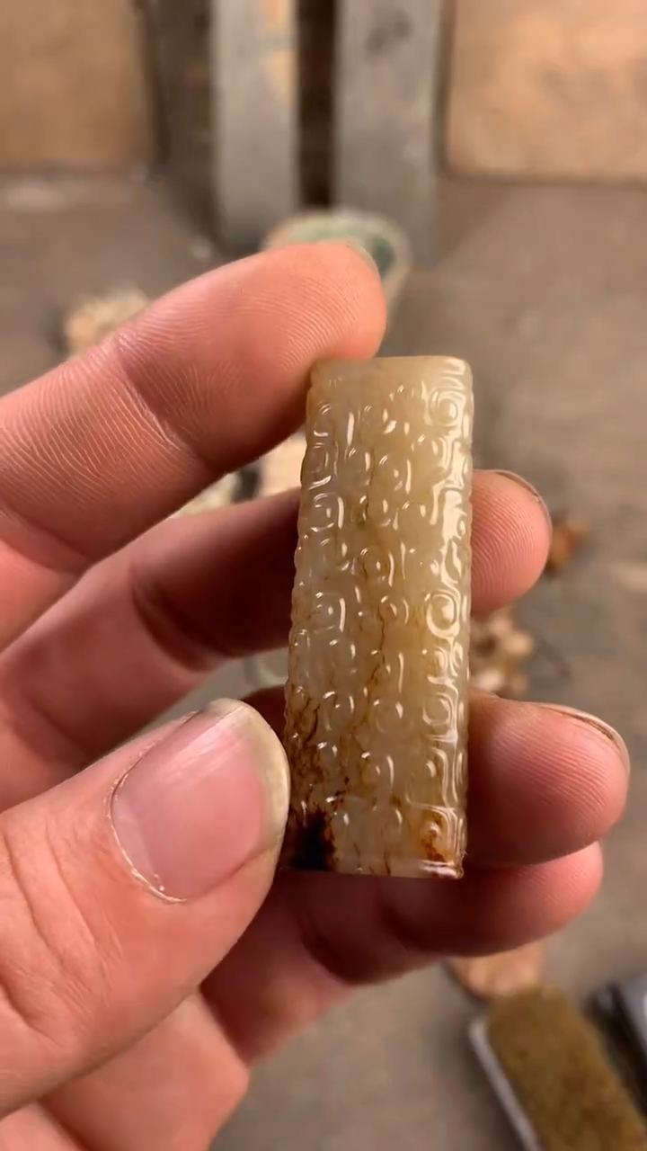 【闪购商品】和田玉车挂未镶嵌i