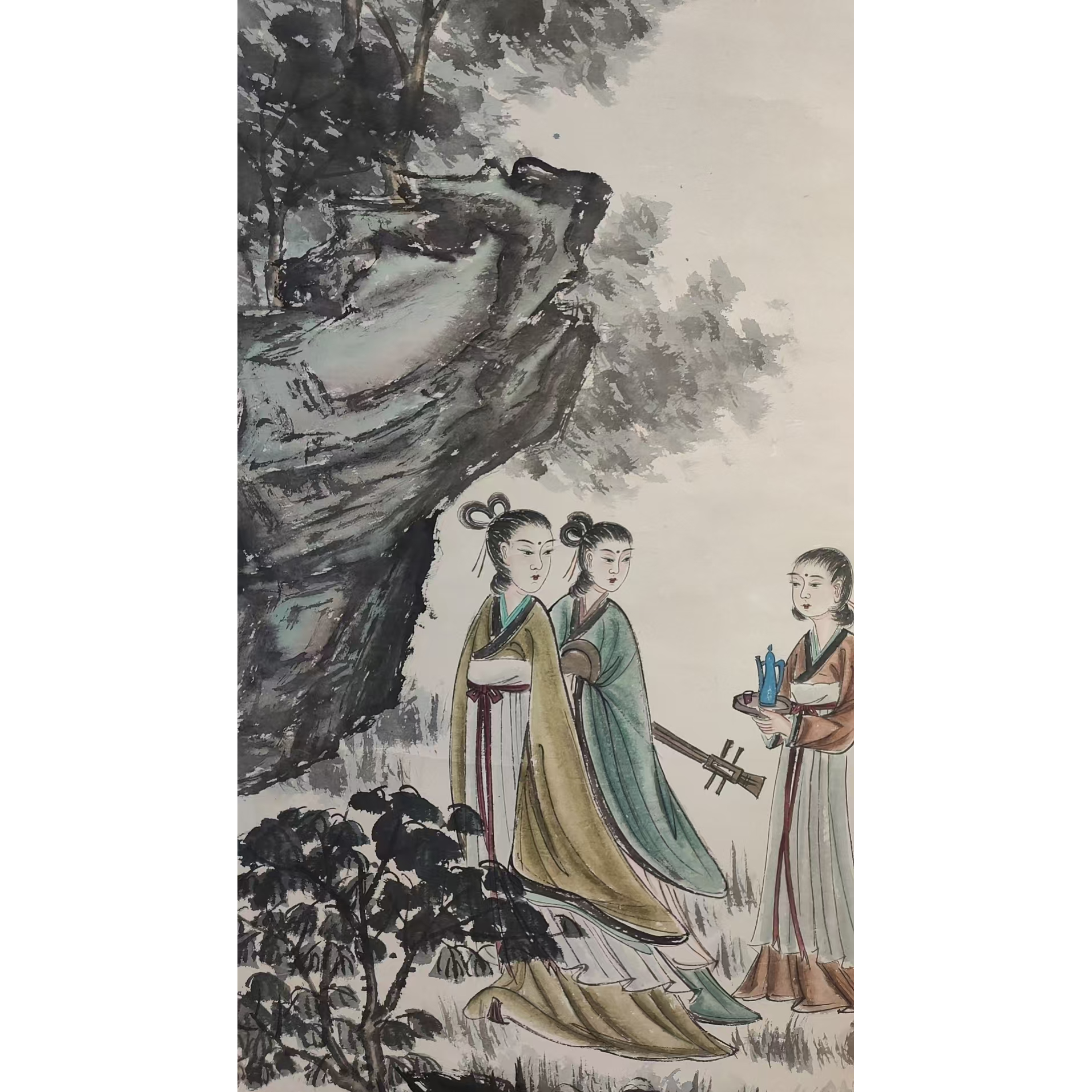 傅   人物中堂立轴140/110