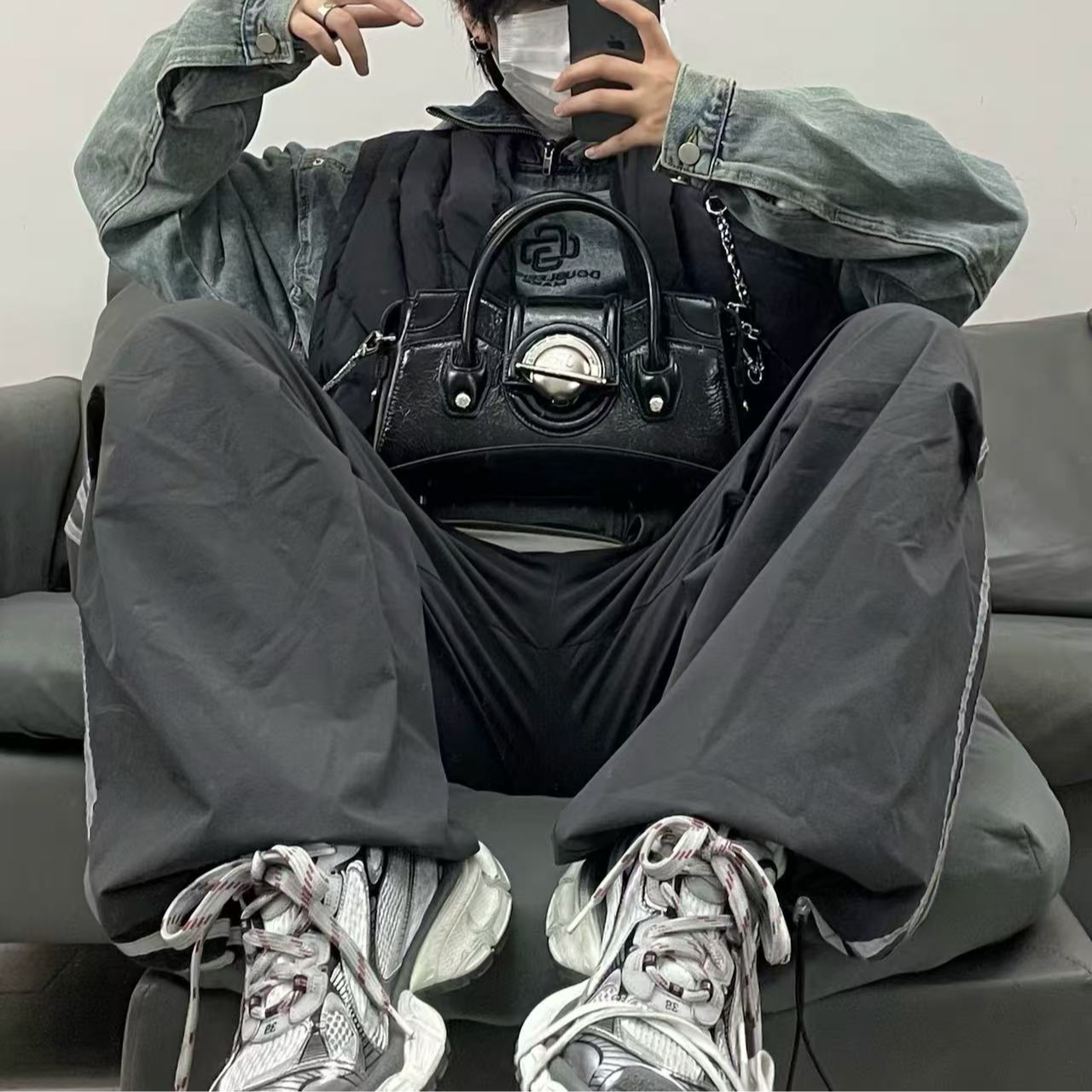 设计师总裁版广奢3X做旧情侣鞋做旧 磨毛 拉丝 擦破