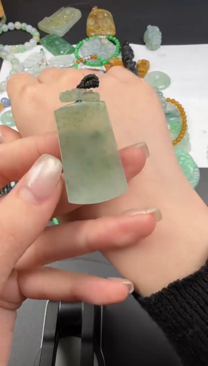 吊坠(不含链)未镶嵌翡翠387翡翠饰品