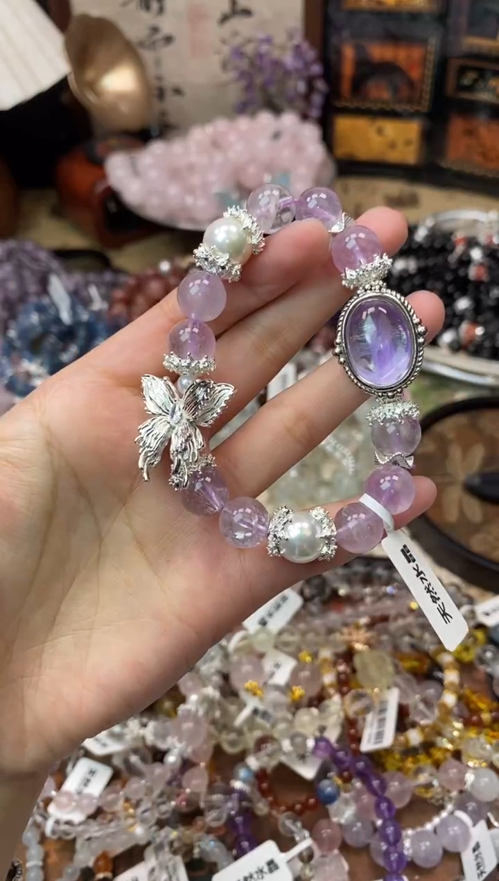 【闪购商品】紫晶手链未镶嵌435手串