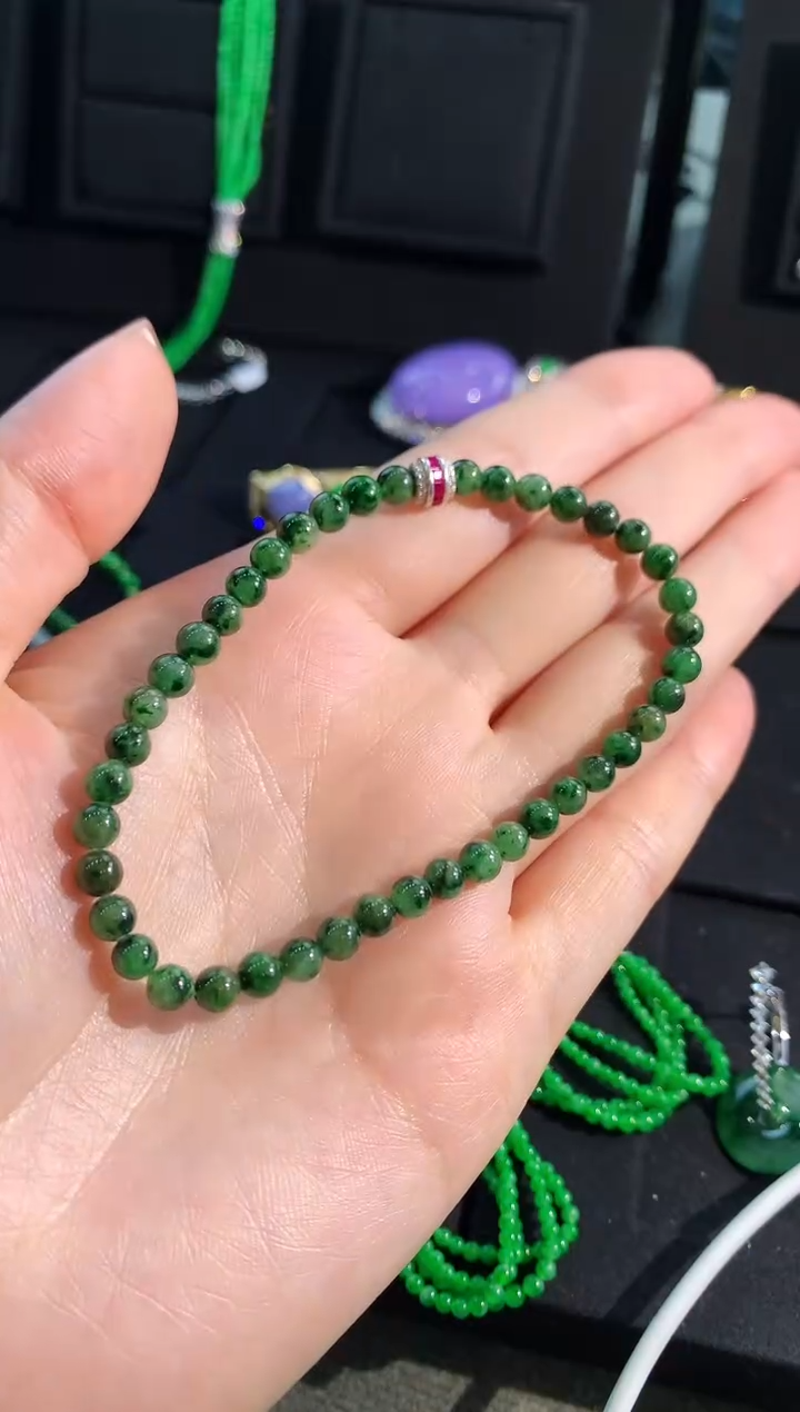 【闪购商品】翡翠手串未镶嵌手饰