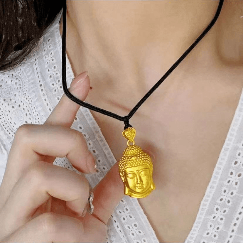 合金吊坠 精品佛头 轻奢送精品手工编绳
