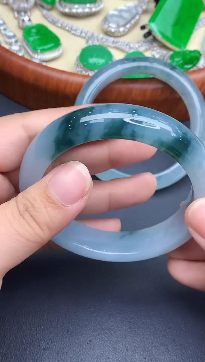 未镶嵌手镯翡翠558-中国好珍宝