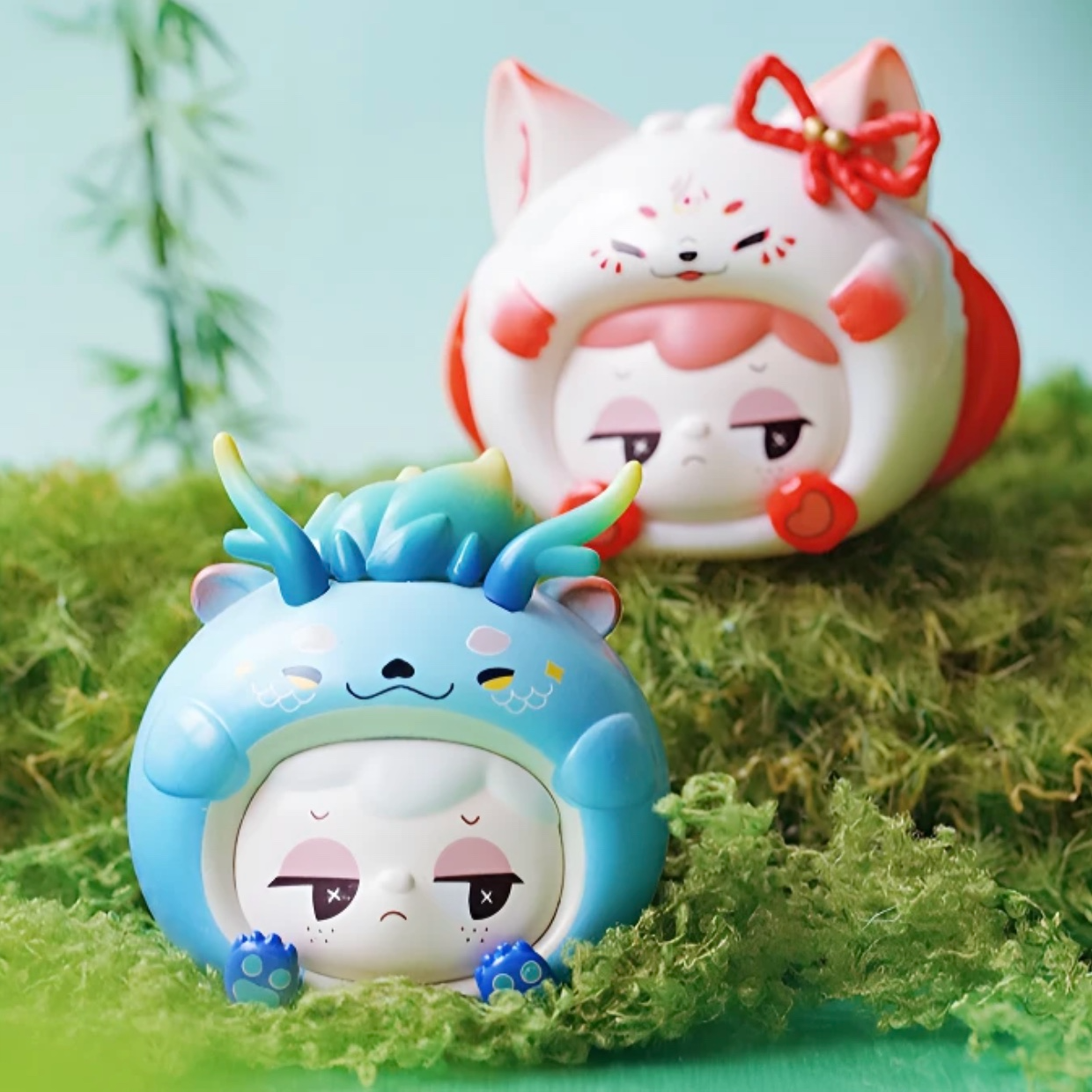 【祝欧萌粒系列正品盲盒手办【默认代拆】伊芙羊羊-盲盒萌粒摆件潮玩