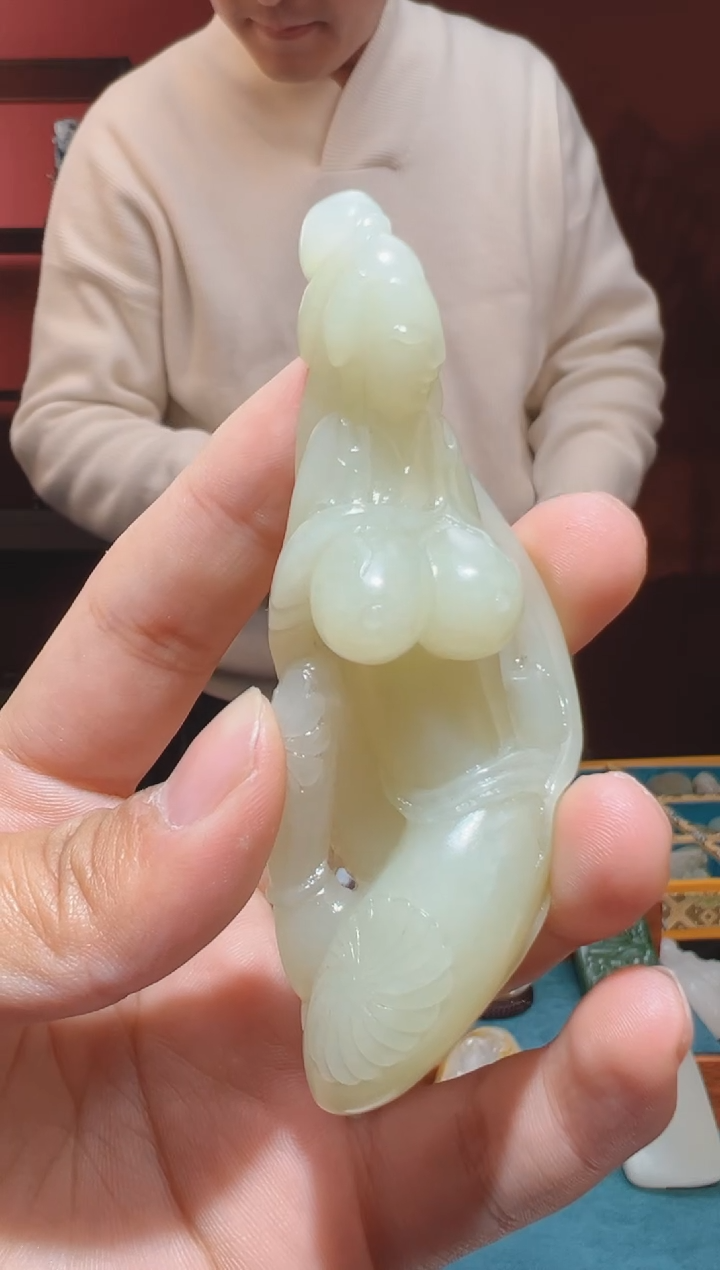 【闪购商品】和田玉吊坠(不含链)未镶嵌1