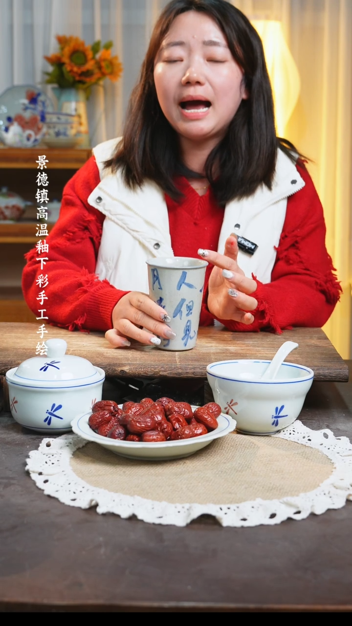 【闪购商品】碗景德镇高温釉下彩瓷碗