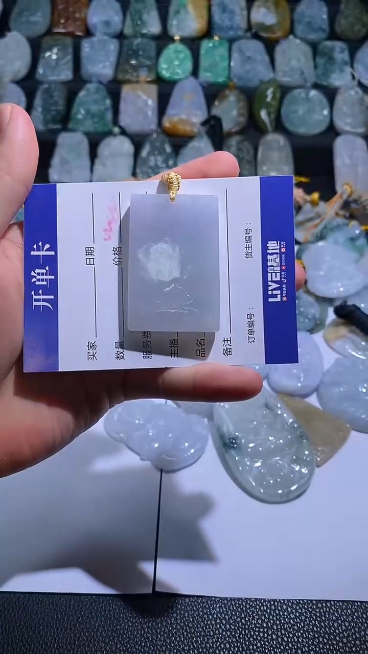 【闪购商品】翡翠颈饰未镶嵌挂件