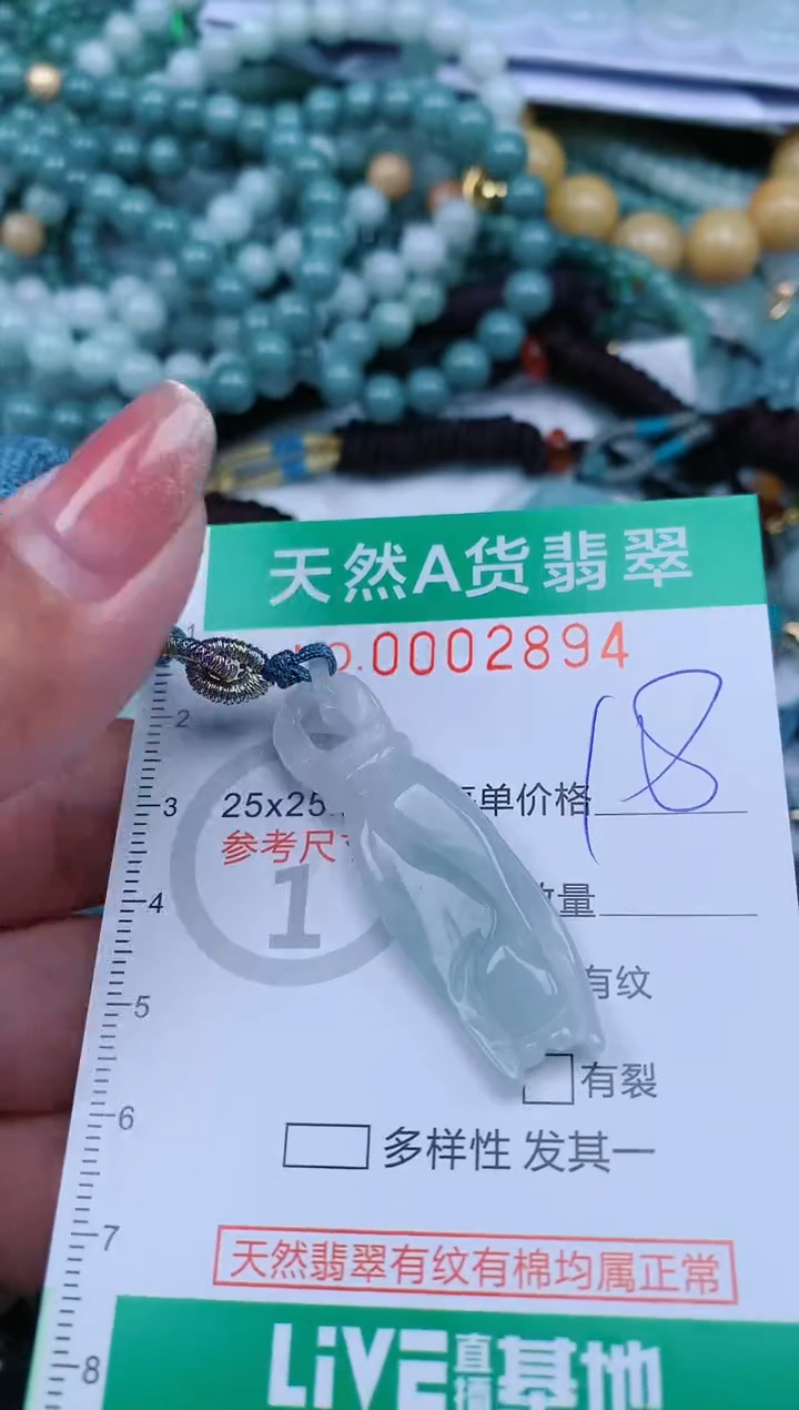 【闪购商品】翡翠颈饰未镶嵌.0002894