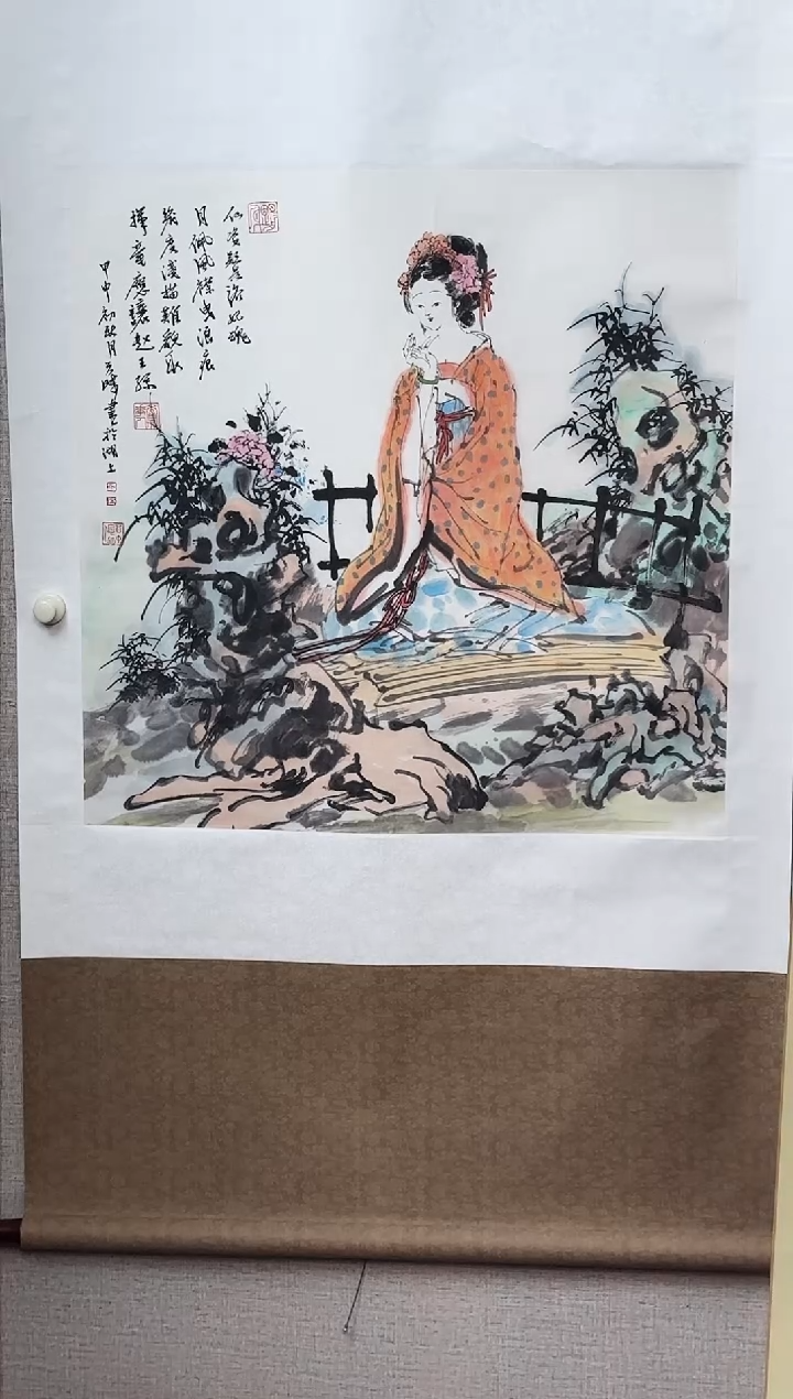 【闪购商品】国画盛老师《仕女图》68*68 lz