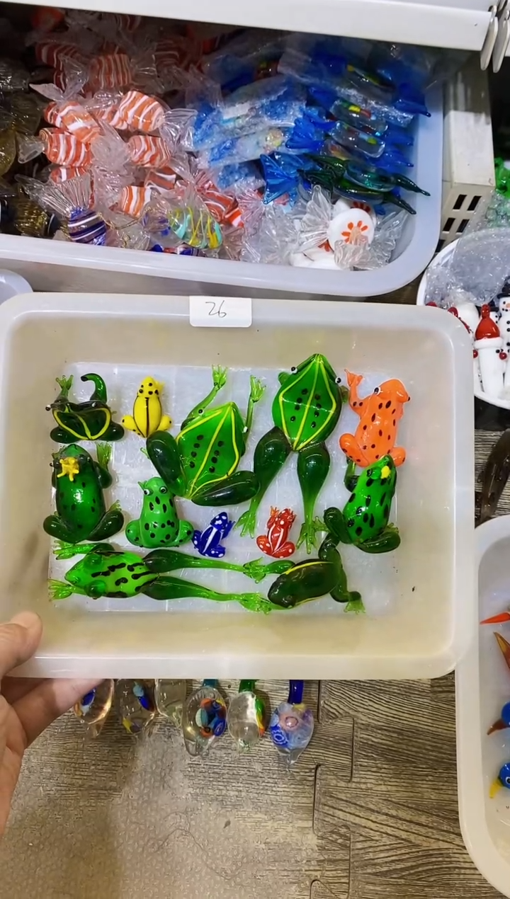 【闪购商品】琉璃手工艺品瑕品套餐12件（瑕品不退换）