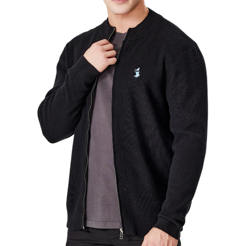 美国保罗（POLO）男士休闲针织羊毛衫外套