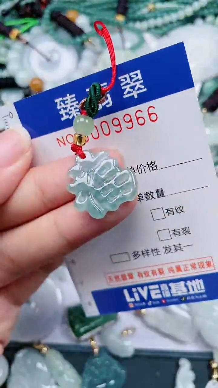 颈饰未镶嵌翡翠.0009966