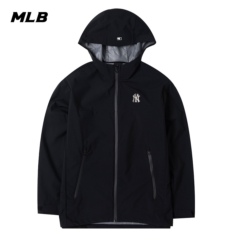 MLB儿童梭织夹克2025新款童装运动休闲服时尚连帽外套7AWJB0251