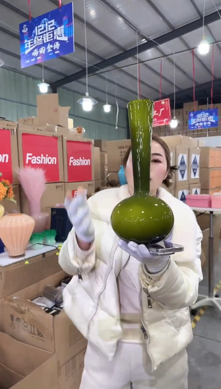 【闪购商品】无铅玻璃悠悠D-花器-73早