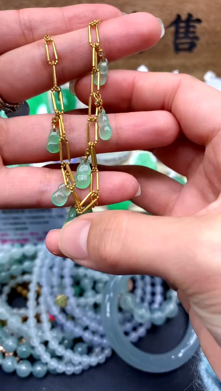 【闪购商品】翡翠手串未镶嵌307-中国好珍宝