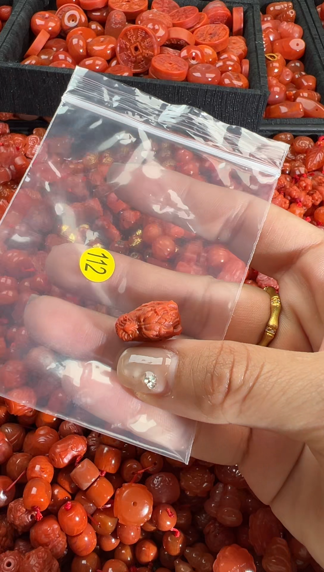 【闪购商品】南红玛瑙颈饰未镶嵌1