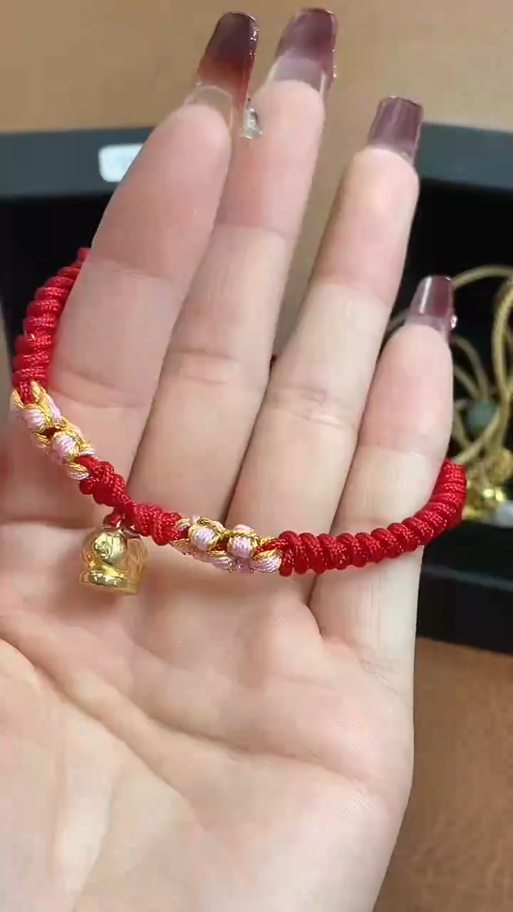 【闪购商品】小铜印一个TY147如意-红手绳